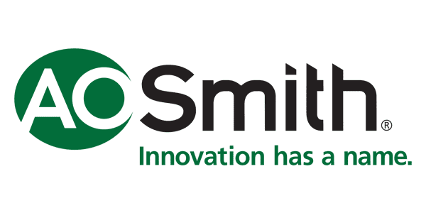 AO Smith logo, innovation has a name.